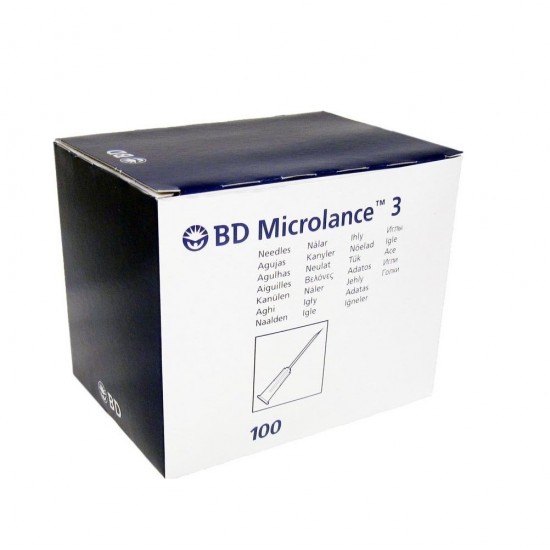 Βελόνες BD Microlance 24G x 25mm ( μωβ )