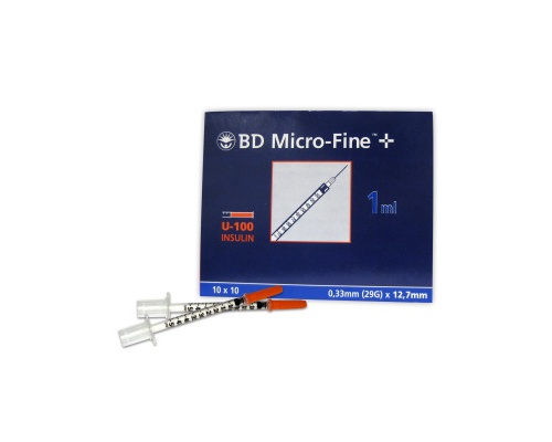 Σύριγγες BD Microfine Plus 1 ml 29G x 12,7mm